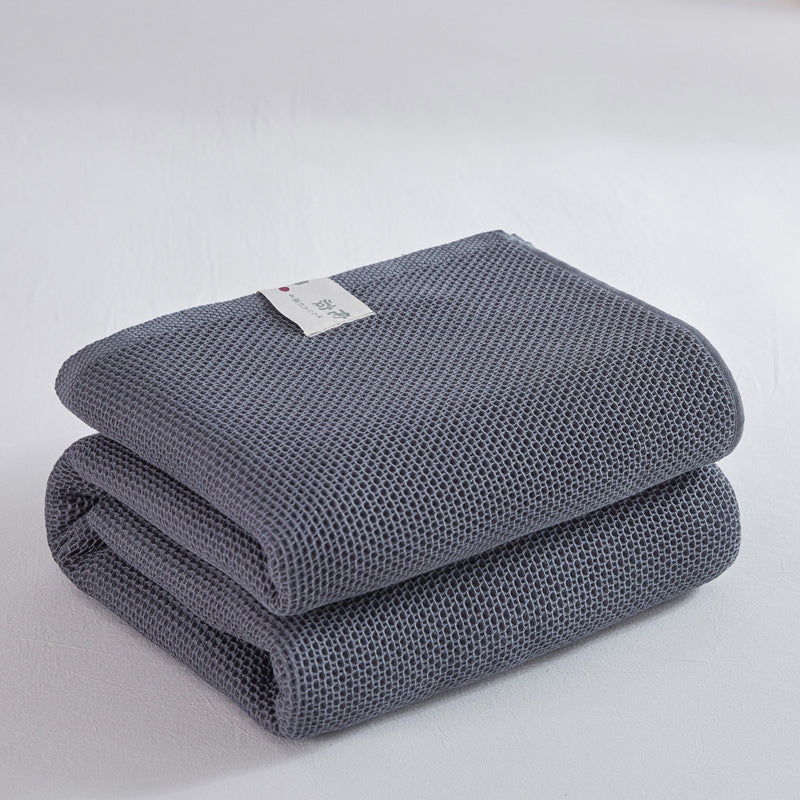 Cotton Honeycomb Towel Quilt Single Double Nap Blanket
