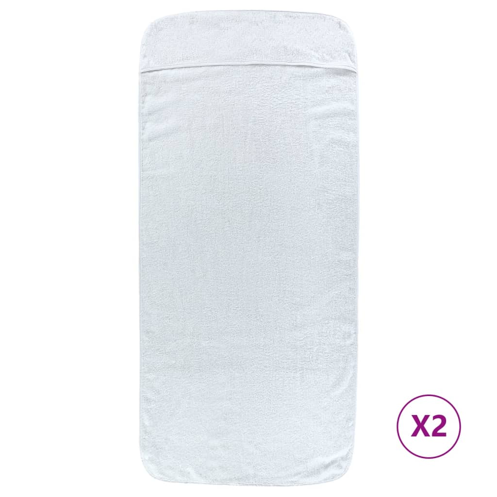 beach towels, 2 pieces, 400 GSM