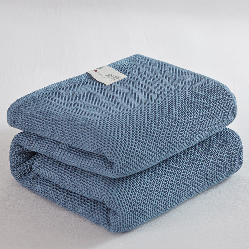 Cotton Honeycomb Towel Quilt Single Double Nap Blanket