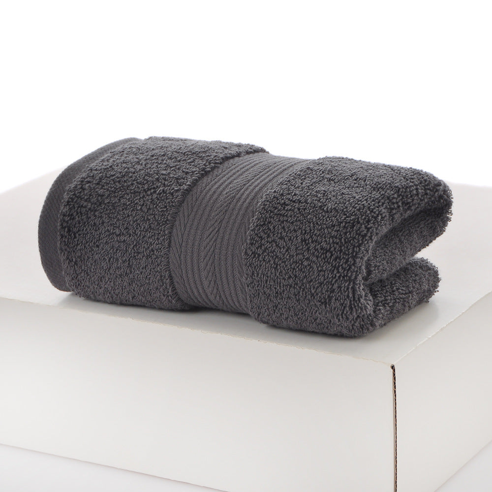 Household Pure Color All-matching Cotton Towel