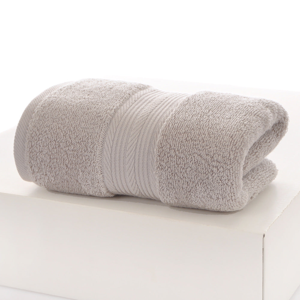 Household Pure Color All-matching Cotton Towel
