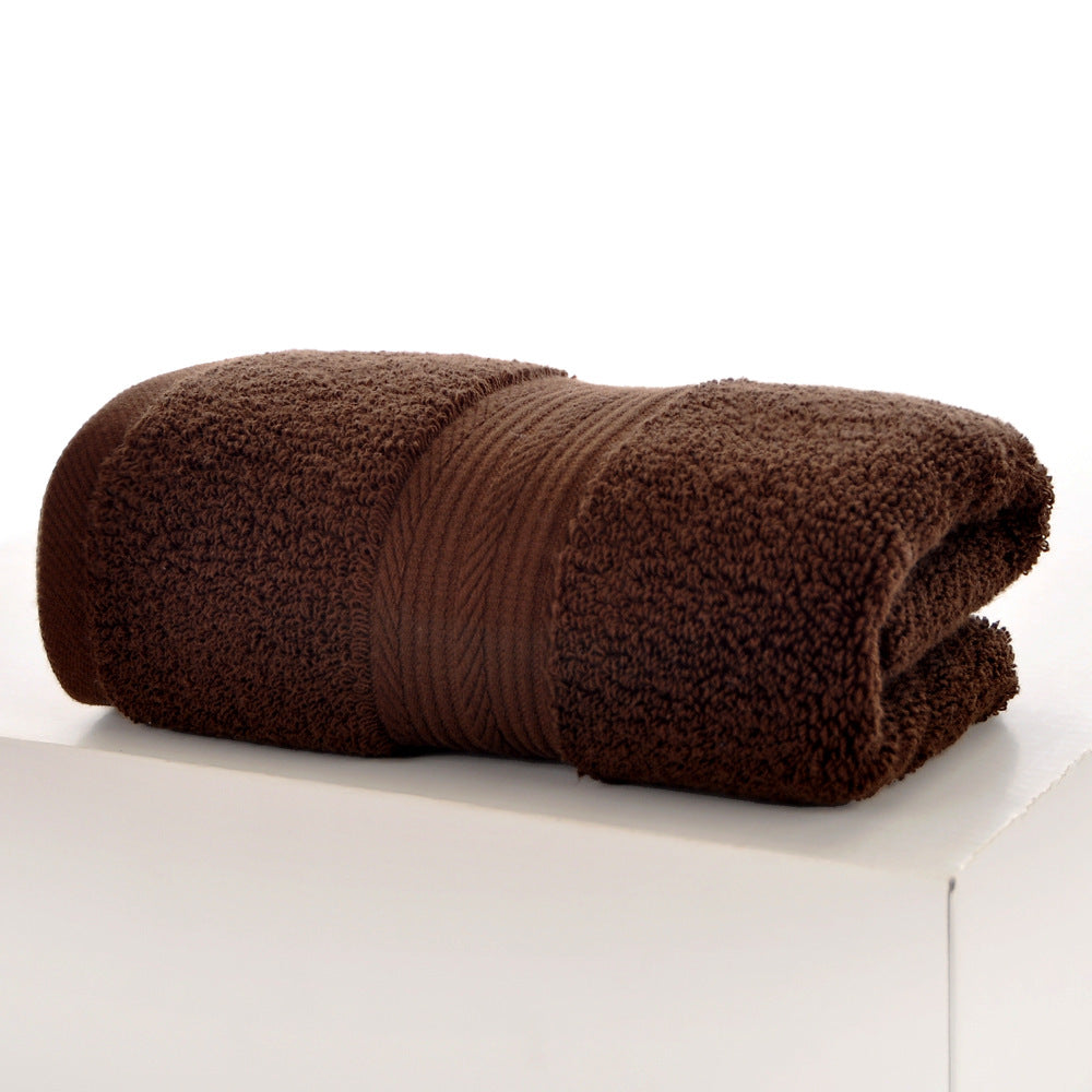 Household Pure Color All-matching Cotton Towel